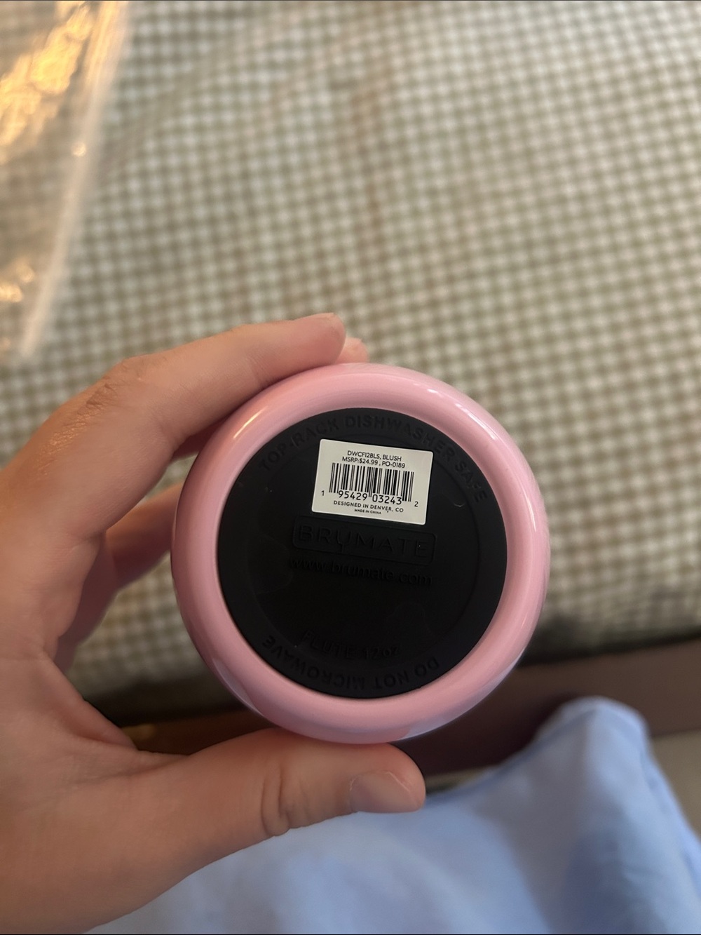 Brumate blush champagne flute - Picture 2 of 5
